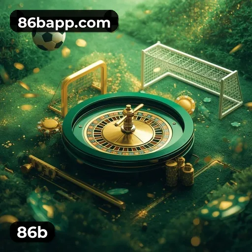 App 86b para iOS e Android — interface mobile, login biométrico e PIX integrado